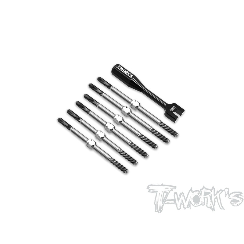 TB-308   64 Titanium Turnbuckle Set ( For Schumemacher LD3M )