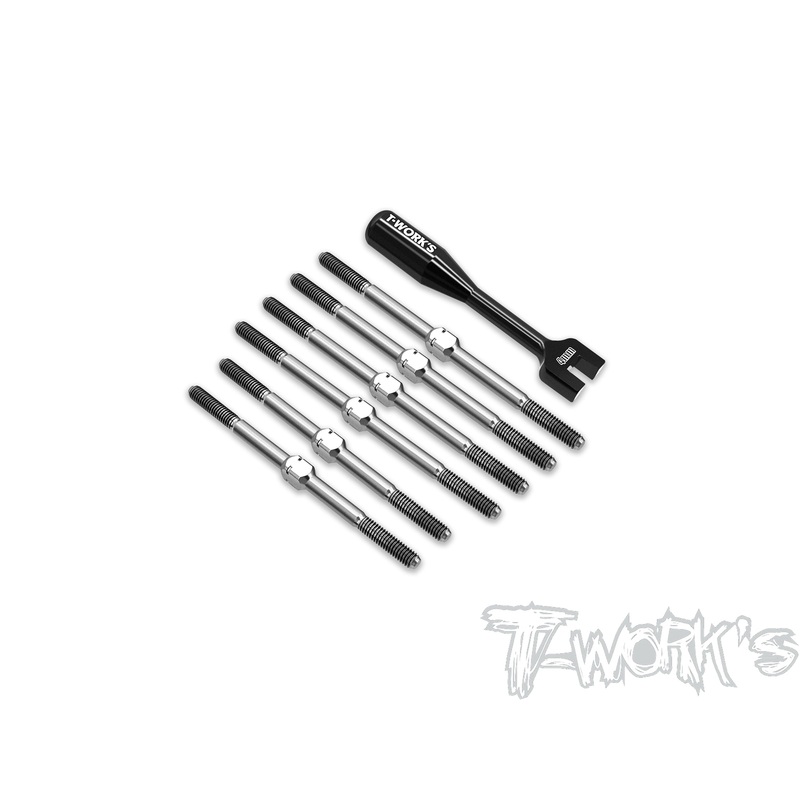 TB-309   64 Titanium Turnbuckle Set ( For Schumemacher LD3D )