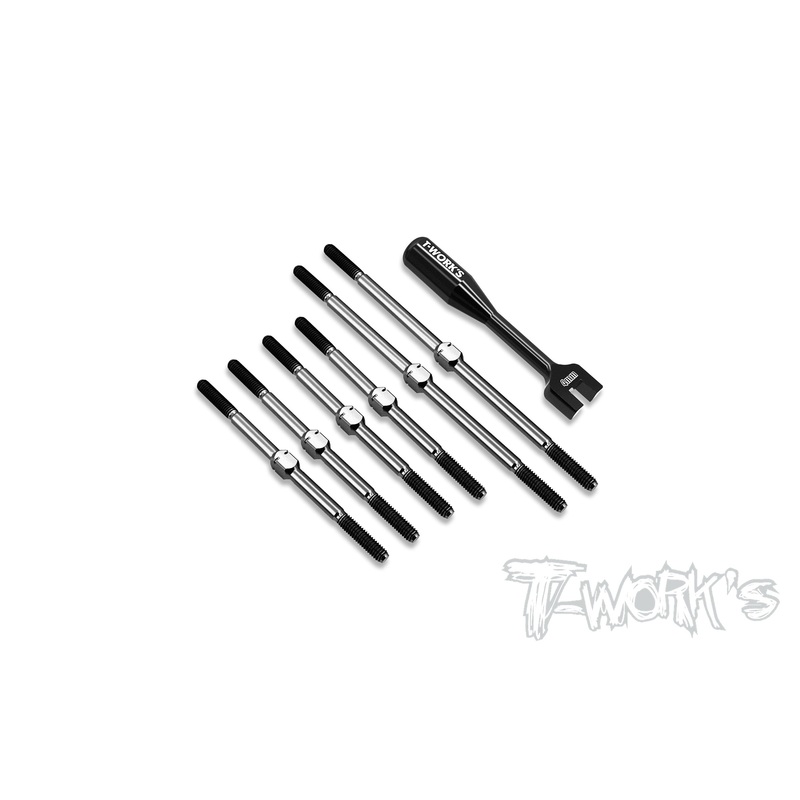 TB-311   64 Titanium Turnbuckle Set(  For Tekno SCT 410SL REV2 )
