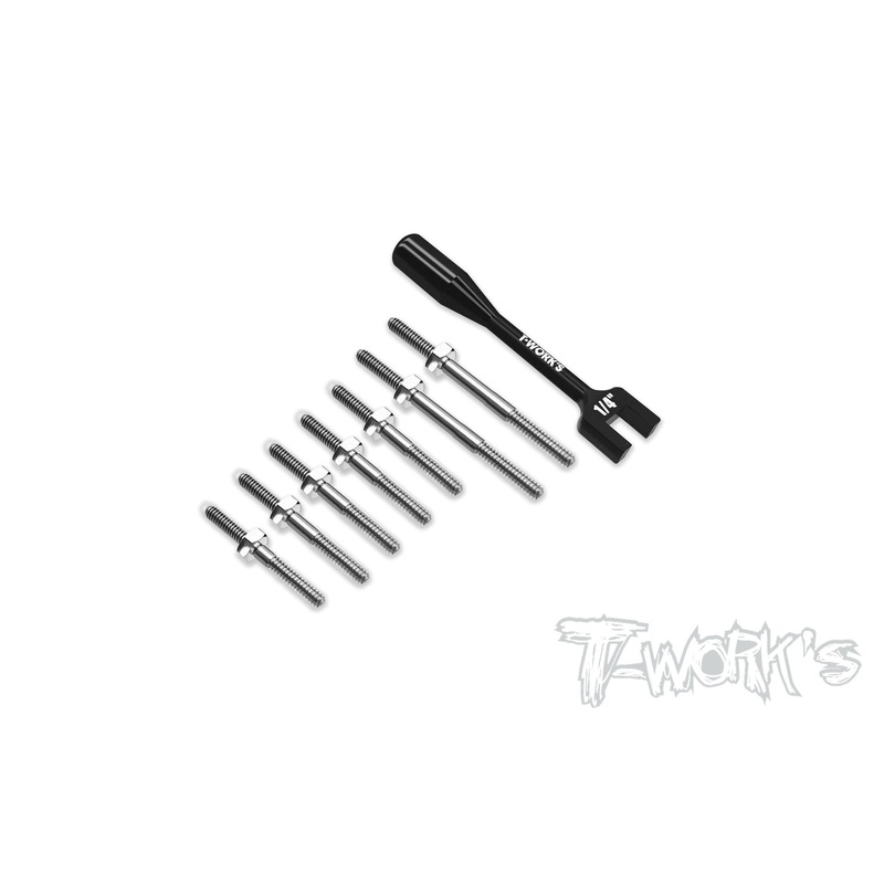 TB-313-ATitanium Turnbuckle Set (For Team Associated RC10 )