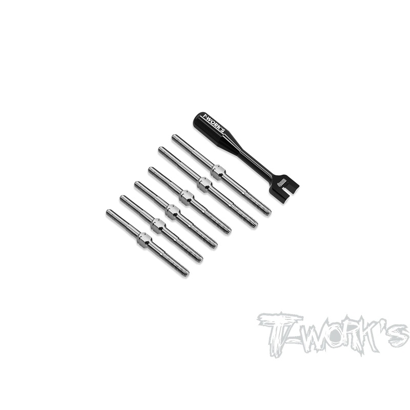 TB-316   Titanium Turnbuckle Set (For Kyosho ULTIMA )