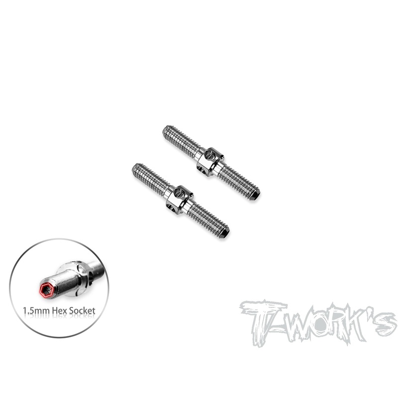TBSOH-322N   64 Titanium Turnbuckles 3mm x 22mm
