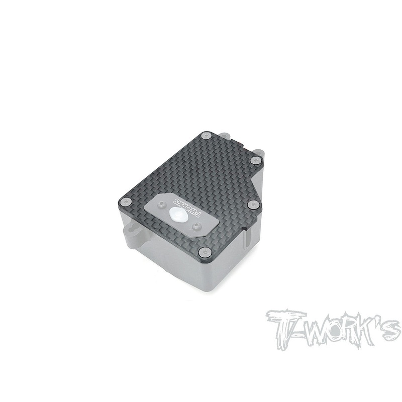 TO-299-B3.2 Graphite Reciver Box Plate With Switch Hole ( Team Associated RC8 B3.2 )