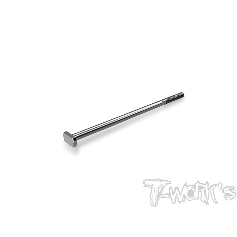 TP-196   64 Titanium Slipper Top Shaft Screw (  For Schumacher LD3Short 3mm