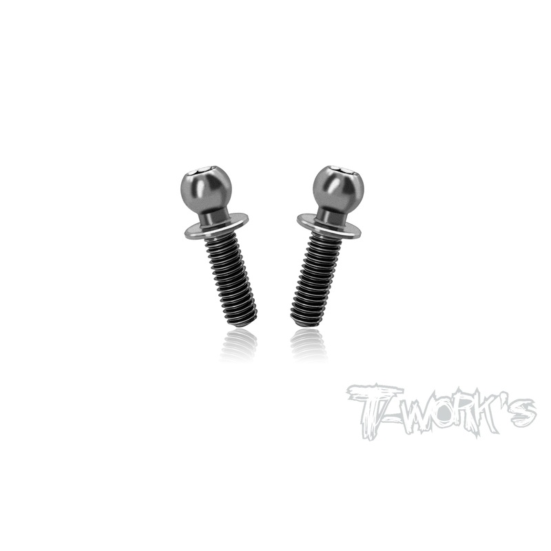 TP-Y-KB   64 Titanium Kingpin Ball ( For Yokomo ) 2pcs.
