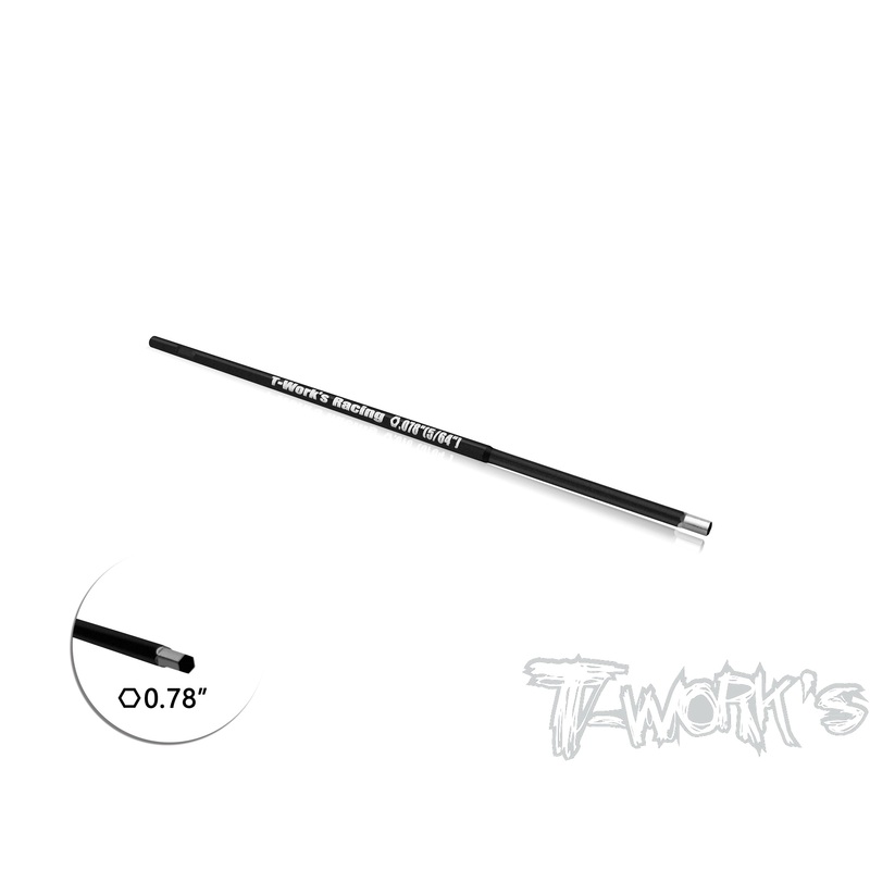 TT-026-H0.78    HSS Hex Wrench Replacement Tip 0.78" x 120mm ( 5 / 64")