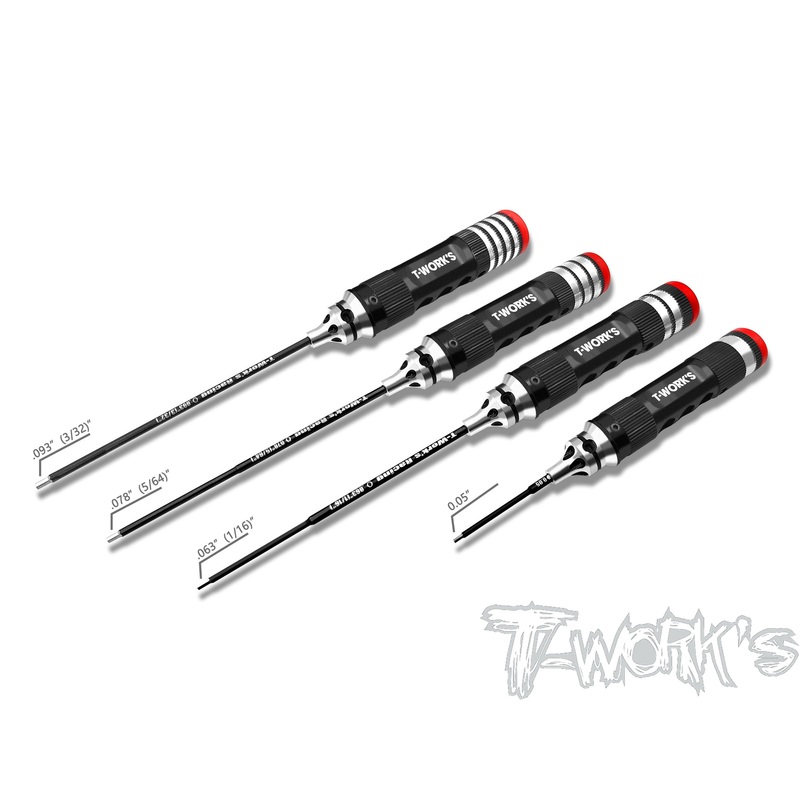 TT-058-HS-Inch    Inch Allen Wrench Set ( 0.05/0.63/0.78/0.93 each 1pc.)