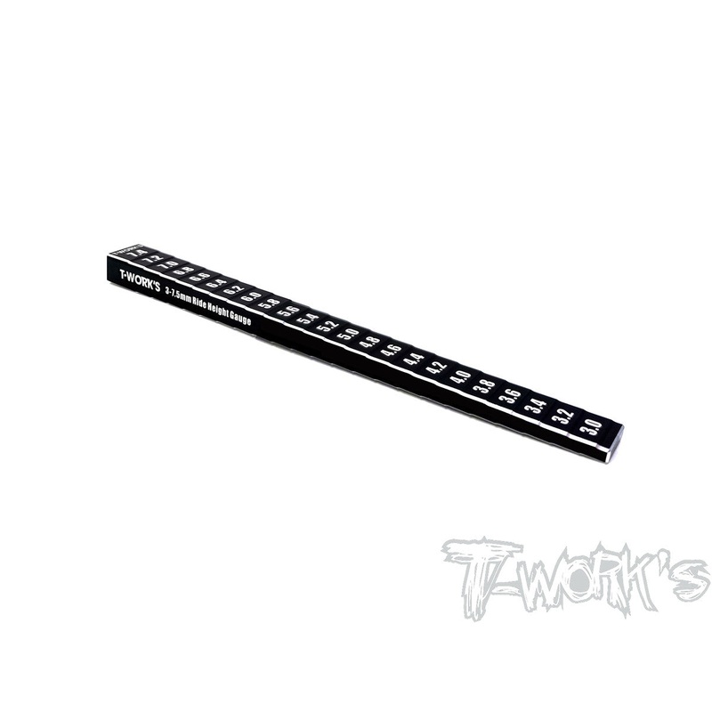 TT-095 3-7.5mm Ride Height Gauge ( For 1/10 Touring )