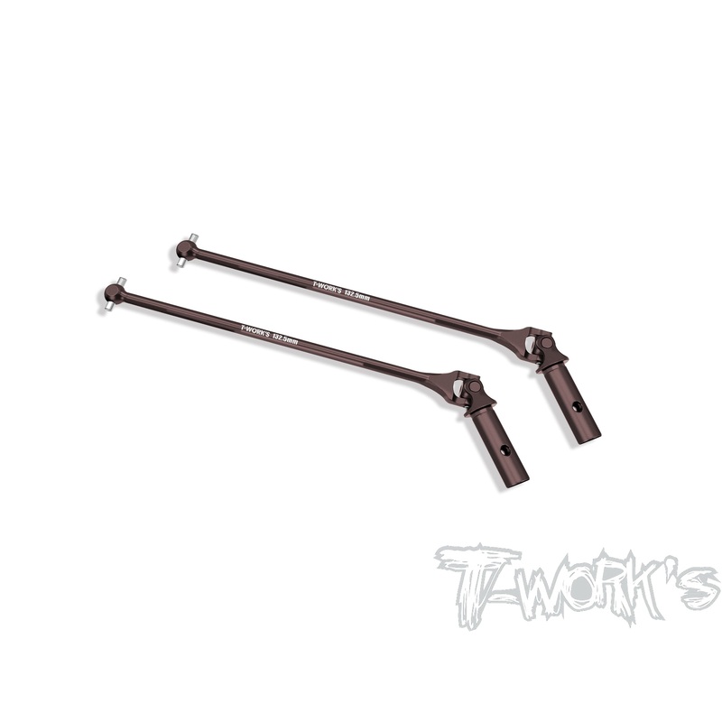UJ-MP10T   Steel Front Universal Joint Set 132.5mm ( For Kyosho MP10T ) 2pcs.