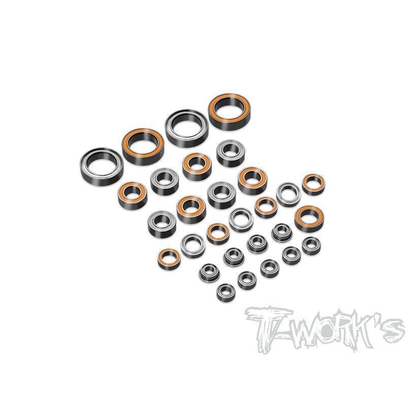 BBS-A1025    Precision Ball Bearing Set ( For ARC A10 25 ) 29pcs.