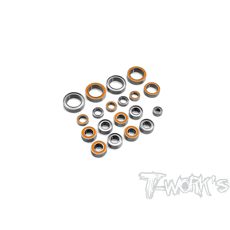 BBS-MS1.0   Precision Ball Bearing Set ( For Yokomo MS1.0 ) 19pcs.
