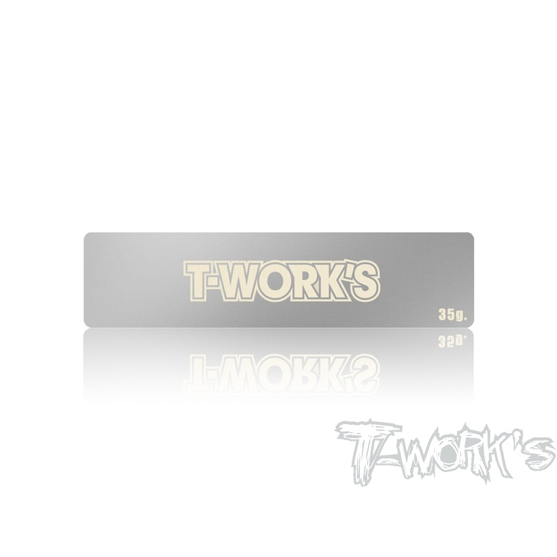 TA-135-A     Narrow Battery Weight 35g/20g/50g. (34x135mm)