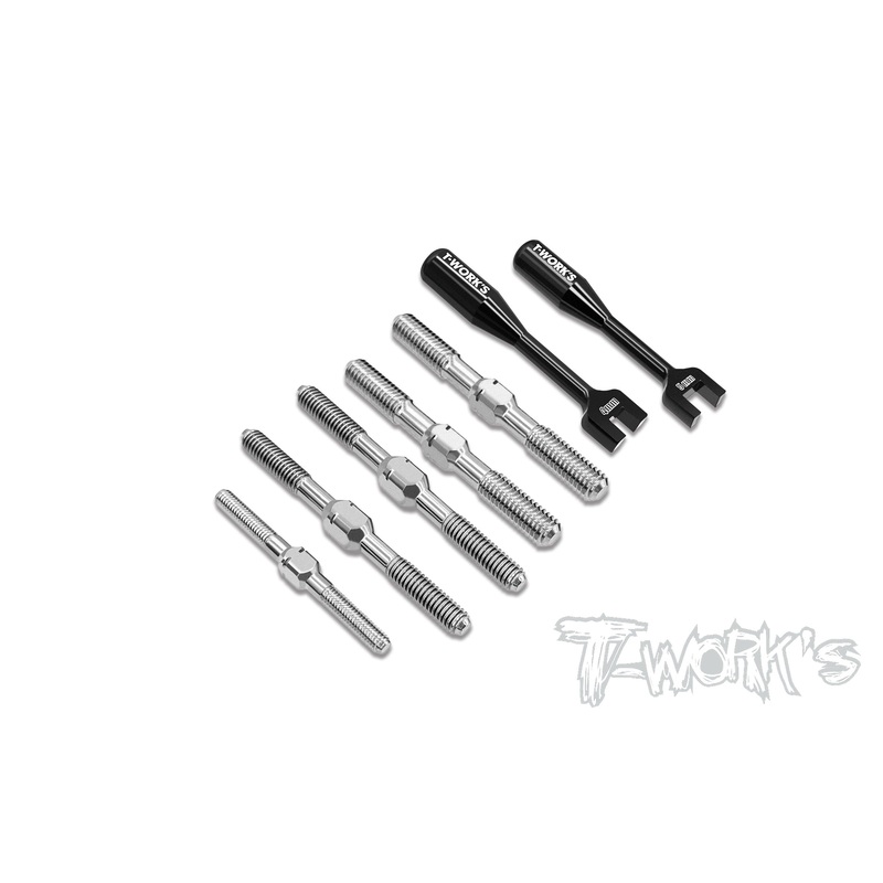 TB-321  64 Titanium Turnbuckle Set ( For WIRC SBX2 )