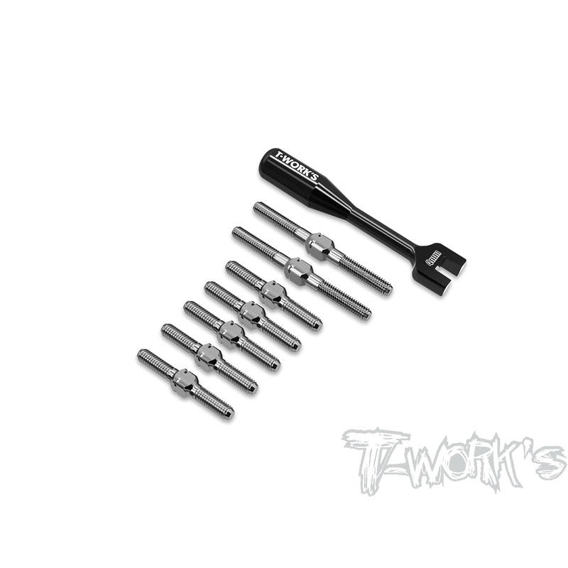 TB-323   64 Titanium Turnbuckle Set ( For EXOTEK F1 ULTRA R5 )