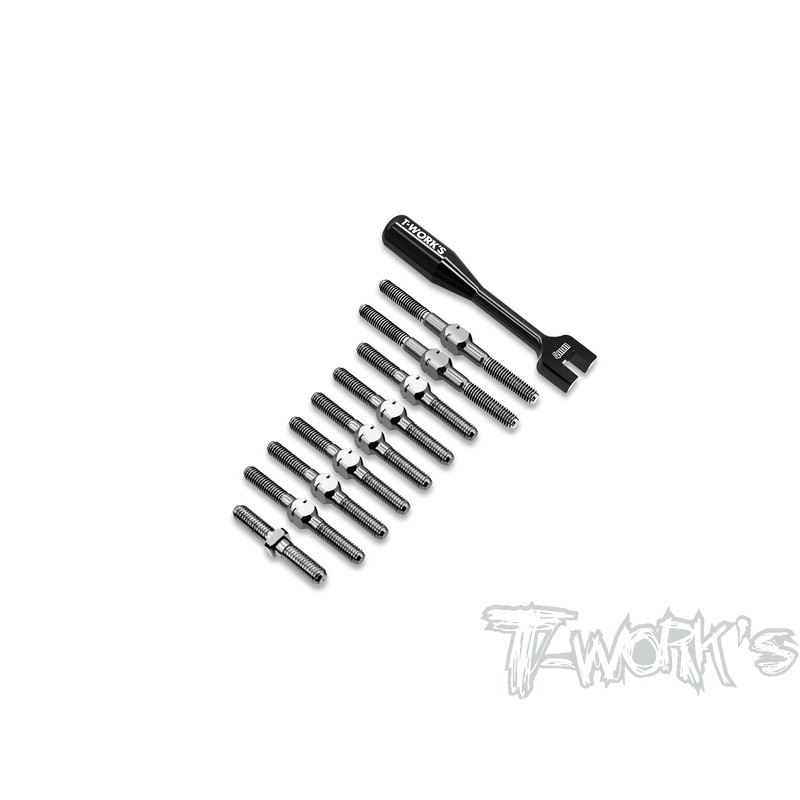 TB-324   64 Titanium Turnbuckle Set ( For AXON TC10/3 )