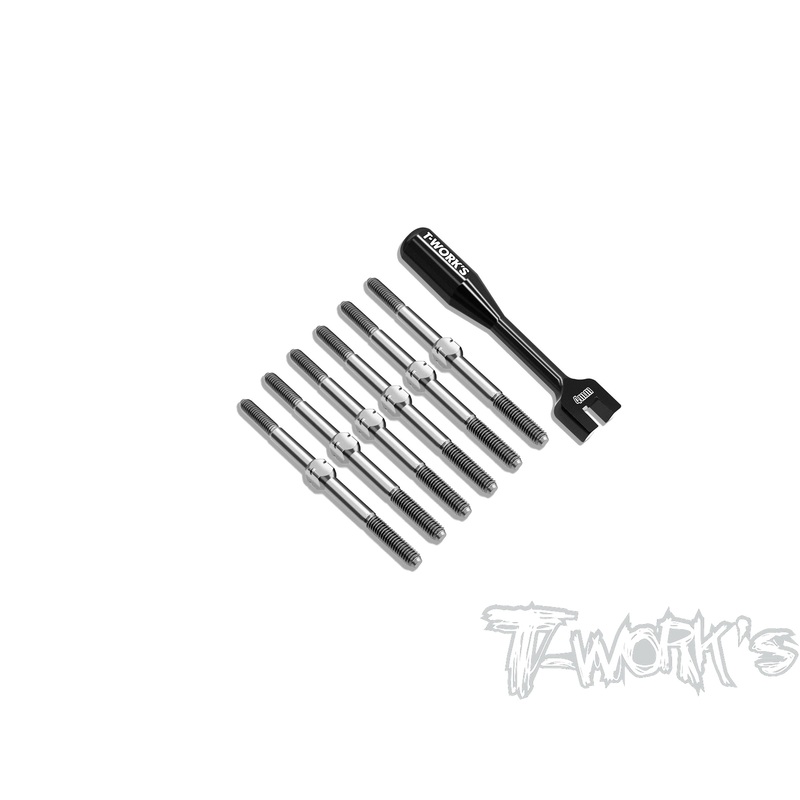 TB-326   64 Titanium Turnbuckle Set ( For Yokomo SO2.0 )