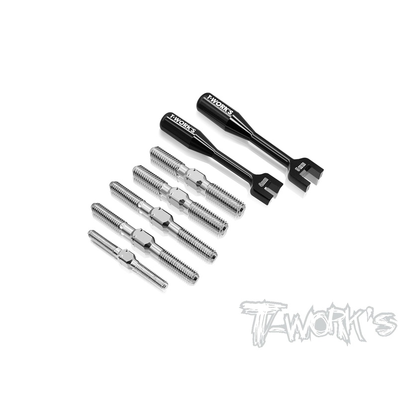 TB-330   64 Titanium Turnbuckle Set( For Infinity IFB8 )