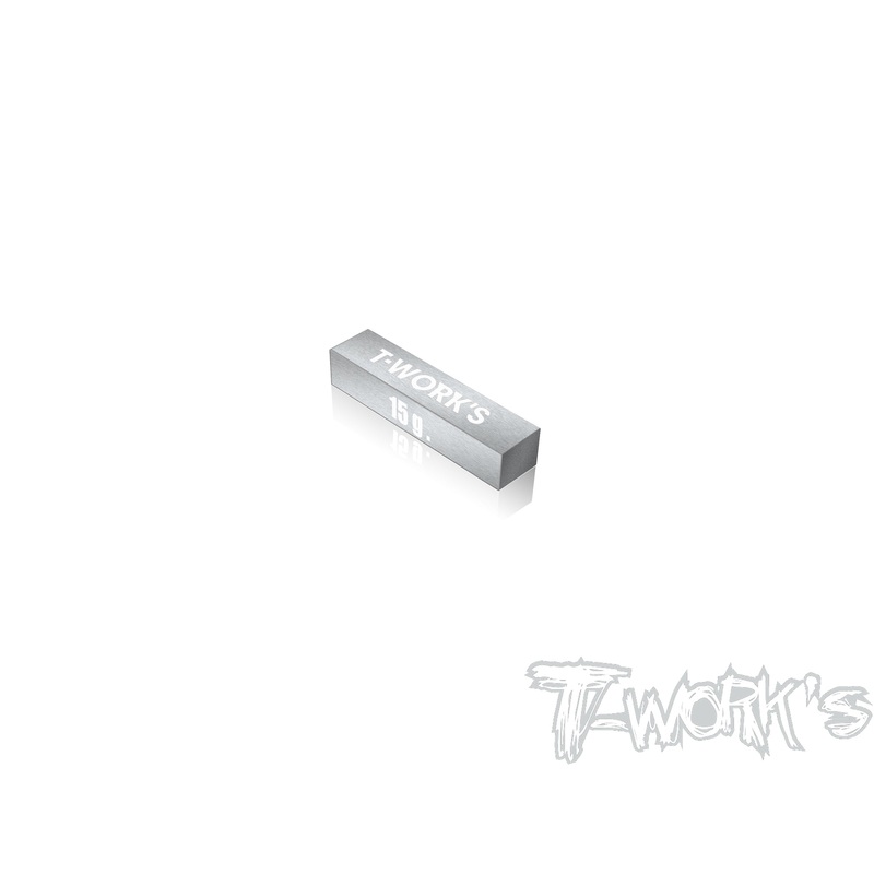TE-207-K    Adhesive Type 15g Tungsten Balance Weight    5x6x26mm