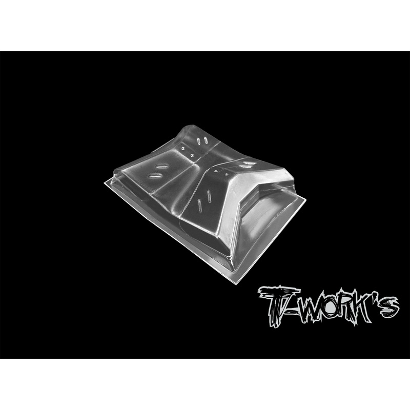 TE-245-D      Lexan 1/10 Front Wing 2pcs. ( For Mugen MSB1