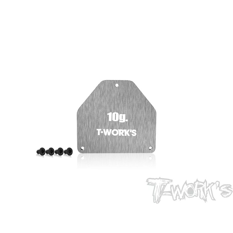 TE-B7-B   Steel Servo Chassis Weight 10g ( For AE RC10 B7 )