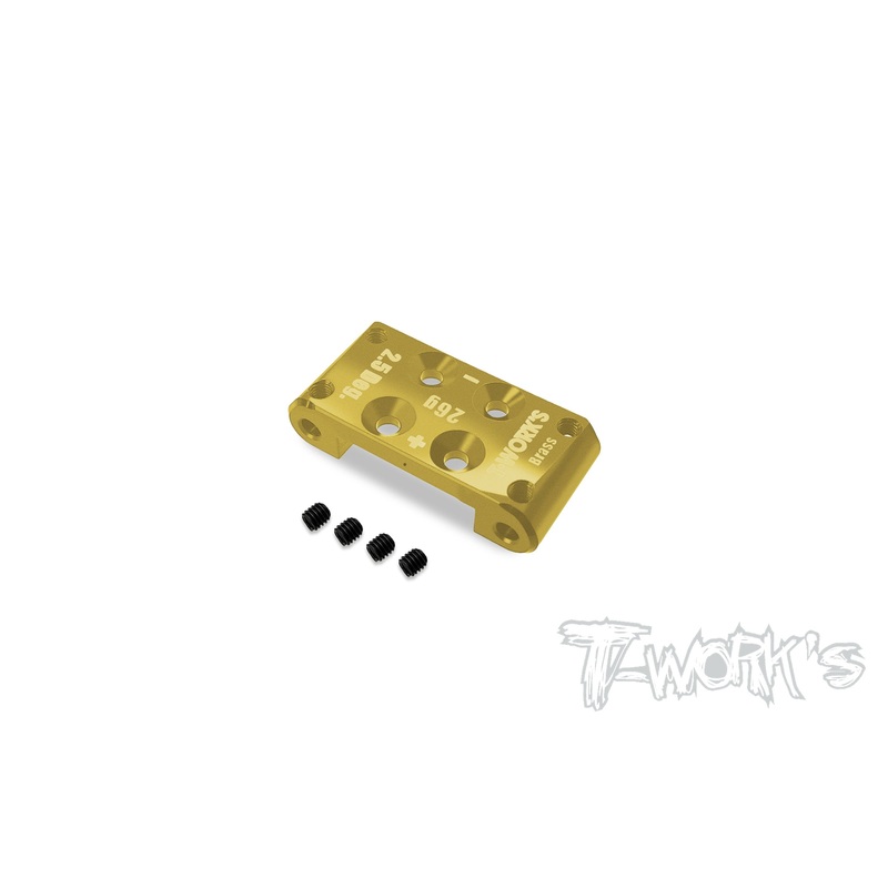 TE-B7-E-B Brass Bulkhead 26g. +/- 2.5 Degress )