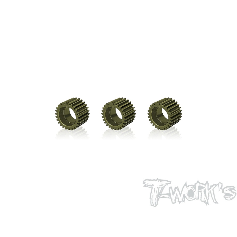 TE-B7-H-A   7075-T6 Hard Coated Alum. Idler Gear ( For  Team Associated RC10 B7 )