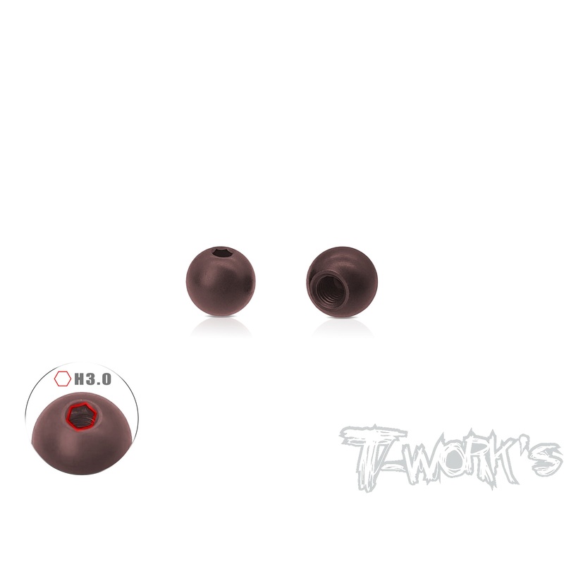 TO-346-B  Steel 12mm Pivot Ball ( For Infinity IFB8 ) 2pcs.