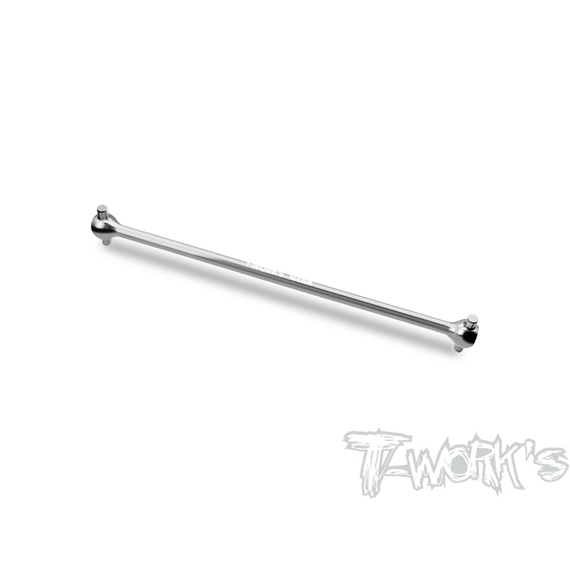 TP-200F-RC8B4.1E 64 Titanium CF Drive Shaft 104mm ( For Team Associated RC8 B4.1E )