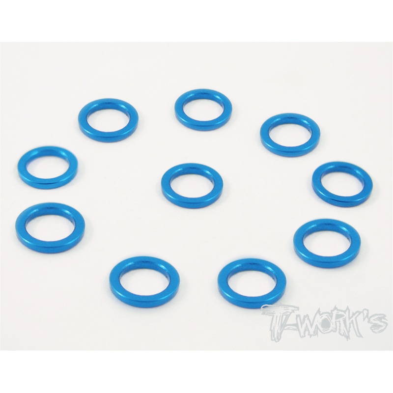 TA-014 Aluminum 4mm Bore Washer 0.75mm 10pcs.