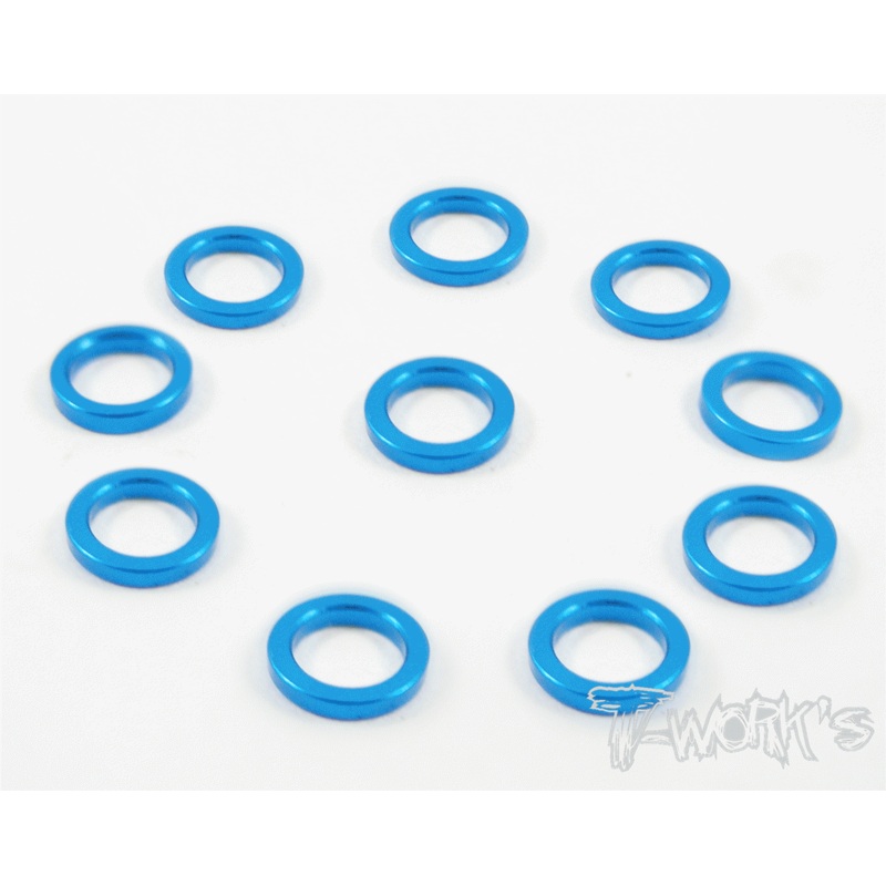 TA-015 Aluminum 4mm Bore Washer 1.0mm 10pcs.