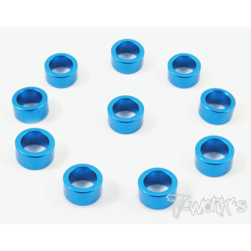 TA-017 Aluminum 4mm Bore Washer 3.0mm 10pcs.