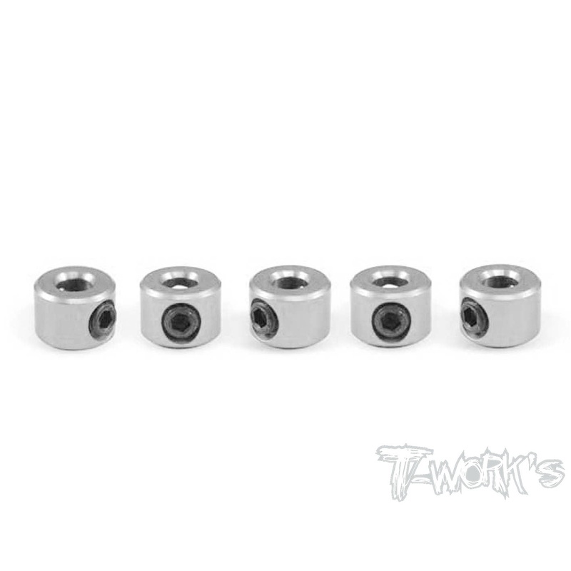 TA-023 Steel 3mm Bore Collar, 5pcs