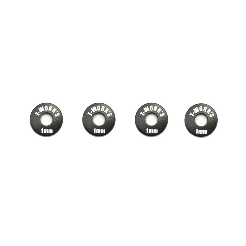 TA-029 Aluminum Wheel Shim 1mm 4 pcs.