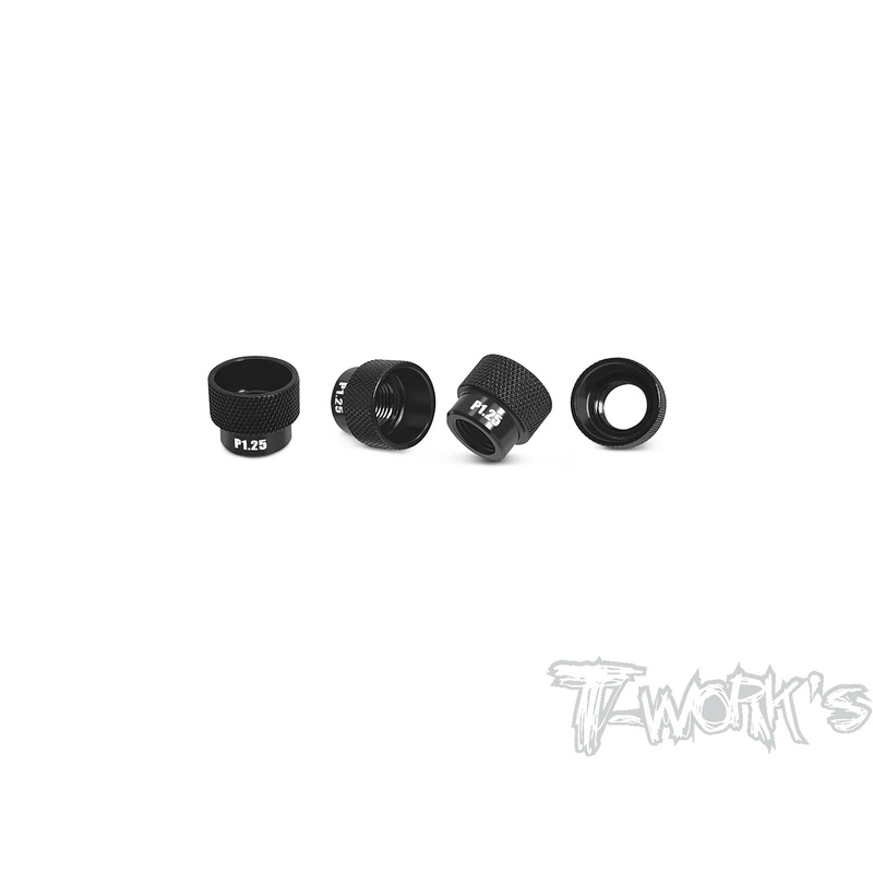 TA-039  Aluminum Nut For 1/8 Off Road Set Up Stand ( 12mm x P1.25 )
