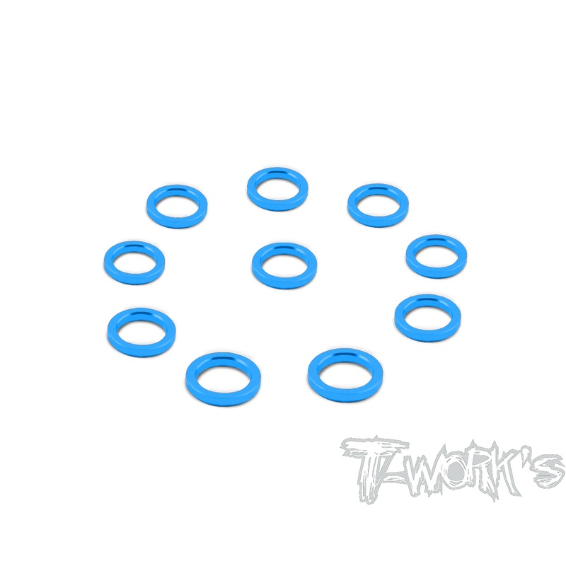 TA-044 Aluminum 5mm Bore Washer 1.0mm  10pcs.