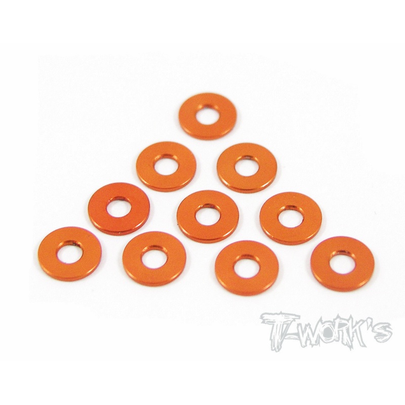TA-053 Aluminum Shim 3X7.8X0.75mm 10pcs.
