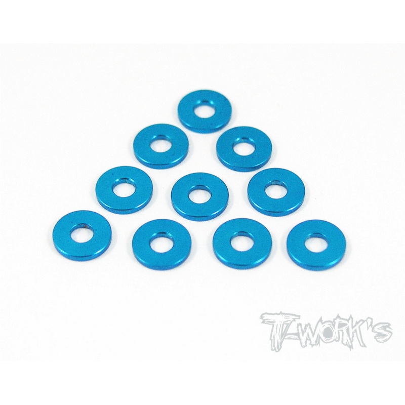 TA-054 Aluminum Shim 3X7.8X1mm 10pcs.