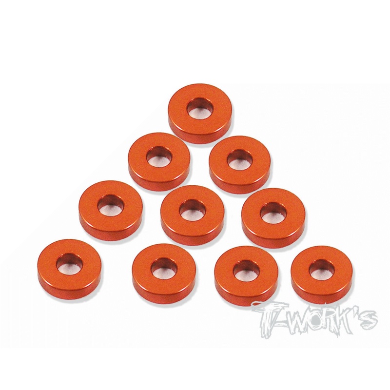 TA-055 Aluminum Shim 3X7.8X2mm 10pcs.