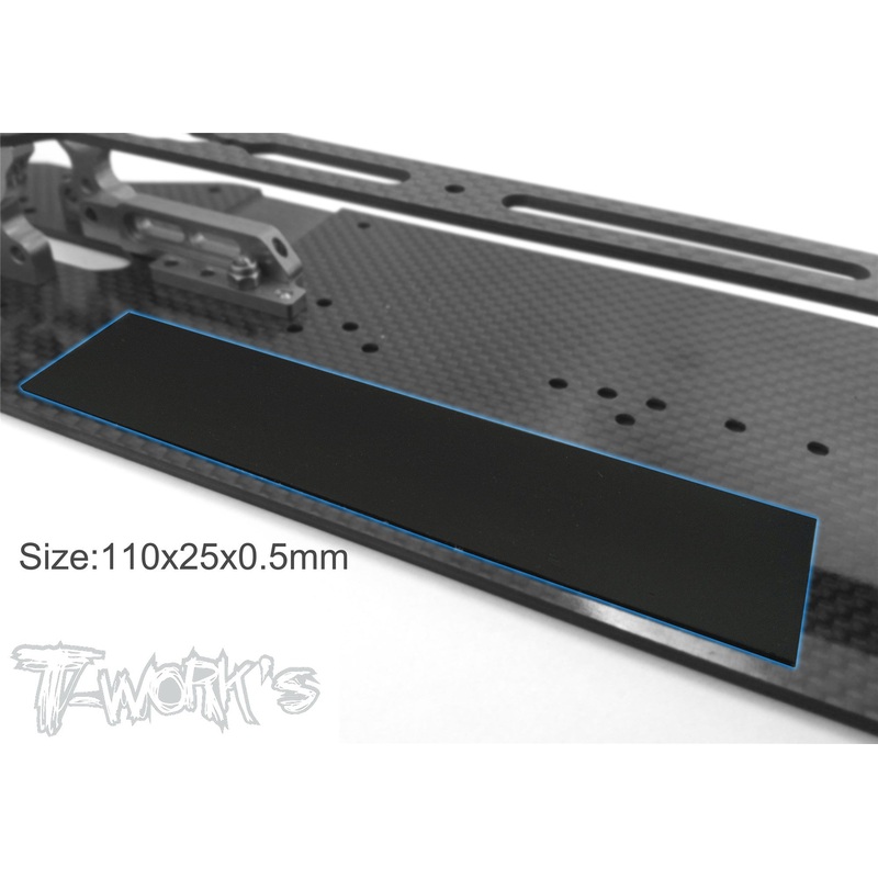 TA-116  Battery Rubber Sheet ( 110 x 25 x 0.5mm )