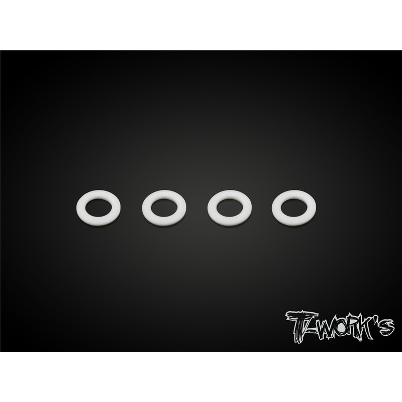 TA-122-6 Telfon Shim Washer ( 6 x 10 x 1mm ) 4pcs.