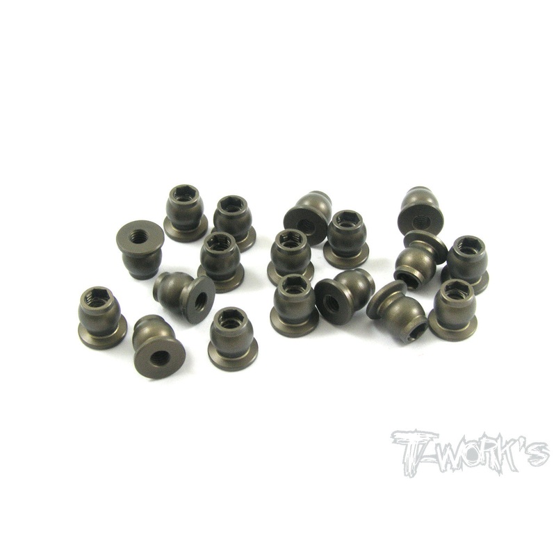 TO-103 7075 Hard Coated Alum. Ball Set ( For Mugen MRX-5)  24pcs