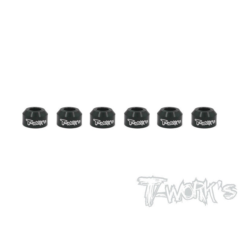 TO-162 Alum. Drive Shaft Safety Collar 6pcs. ( For Xray XB4 )