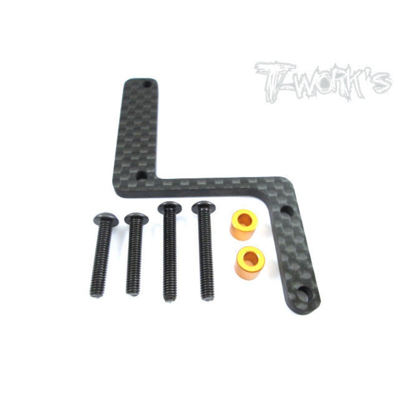 TO-168 Graphite Radio Tray Support Mount ( For HN & OFNA Sabre X3 )