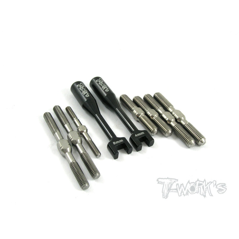 TB-005 Kyosho MP9 Titanium Turnbuckle Set