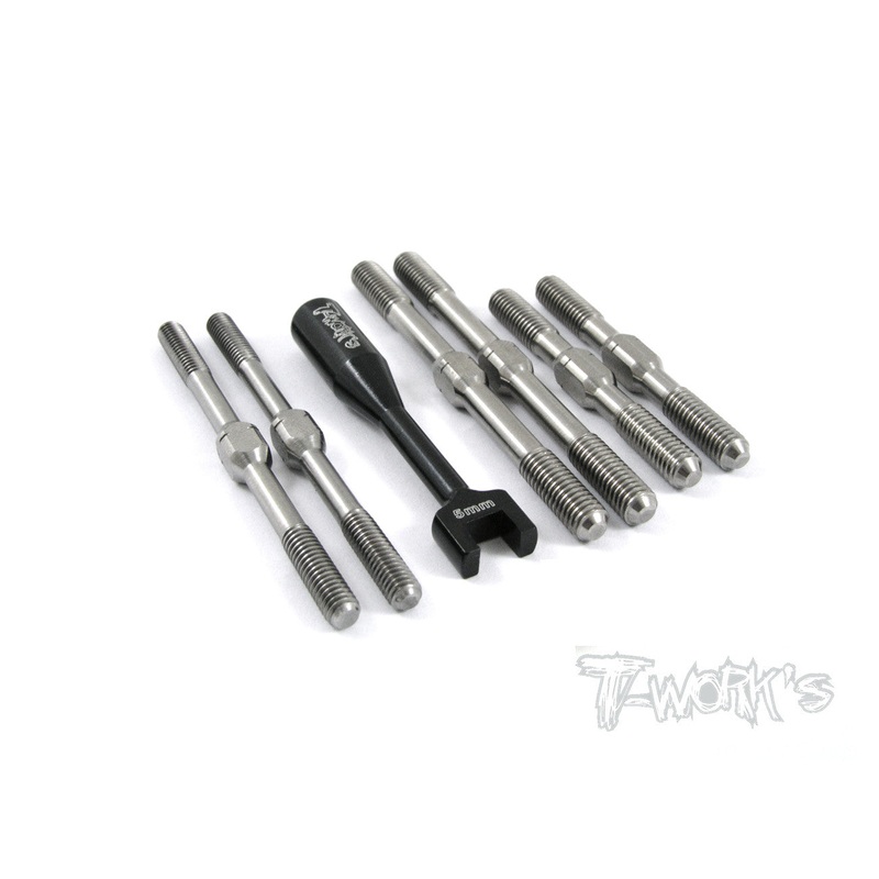 TB-007 Team Durango DNX408 Titanium Turnbuckle Set