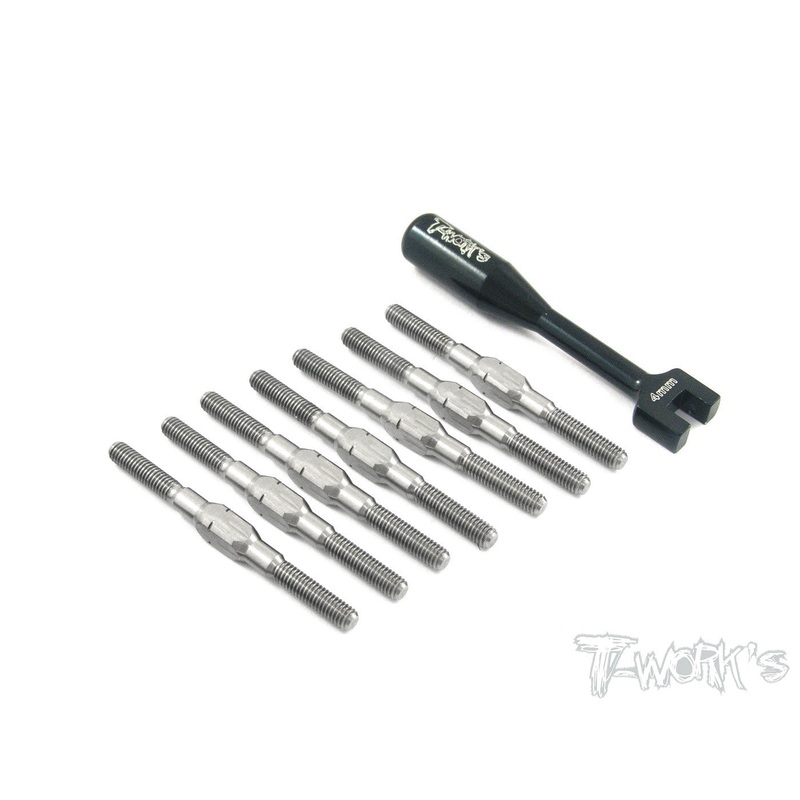 TB-015 YOKOMO B-MAX 4/B-MAX 4?Titanium Turnbuckle Set