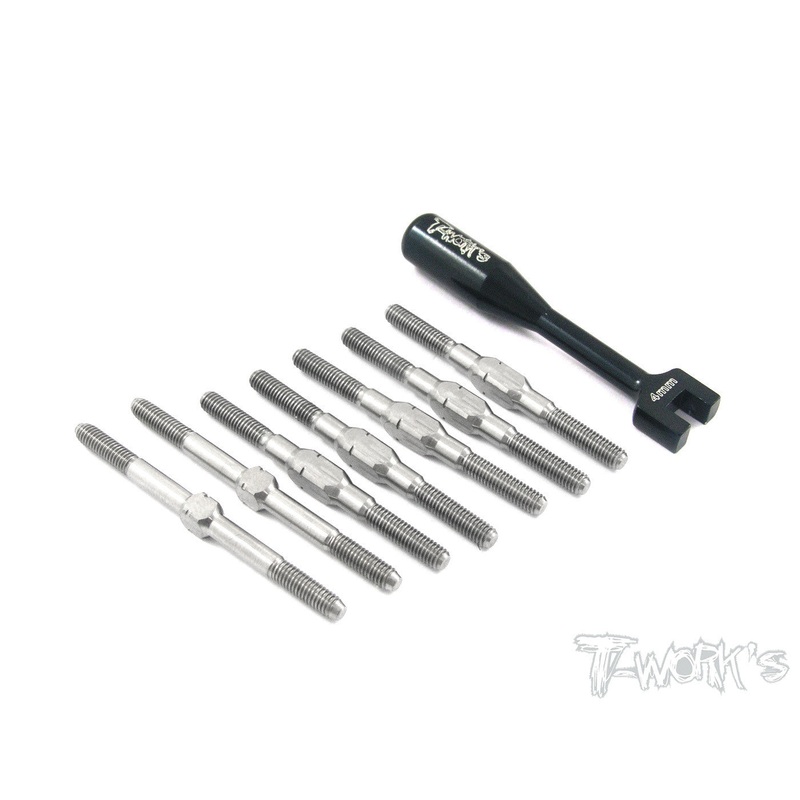 TB-017 Team C T4 Titanium Turnbuckle Set