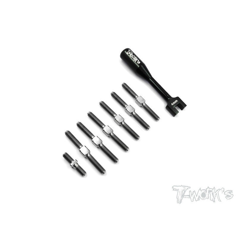 TB-019 Top Racing Photon EX Titanium Turnbuckle Set