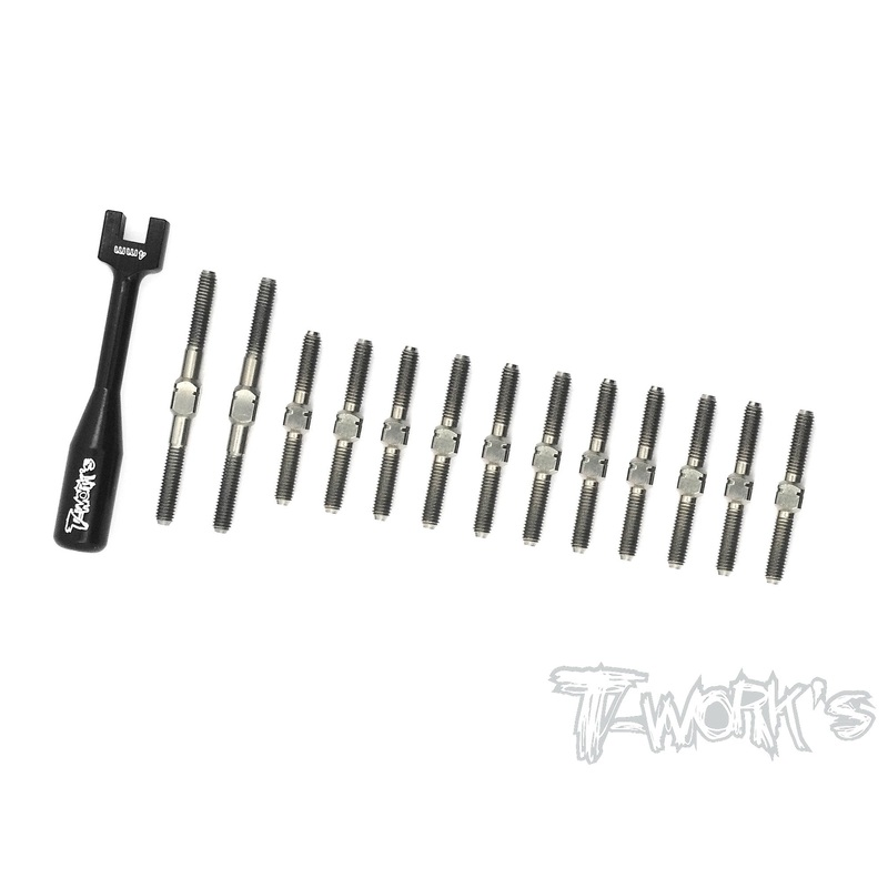 TB-135  64 Titanium Turnbuckle Set ( For Awesomatix A800X )