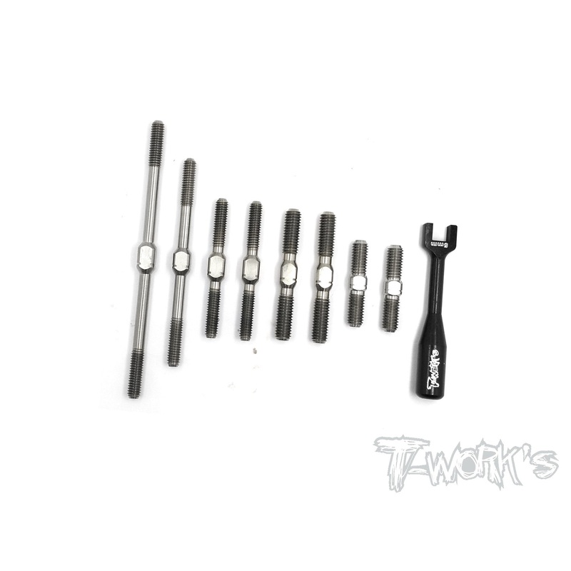 TB-137 64 Titanium Turnbuckle Set For Kyosho Inferno GT2